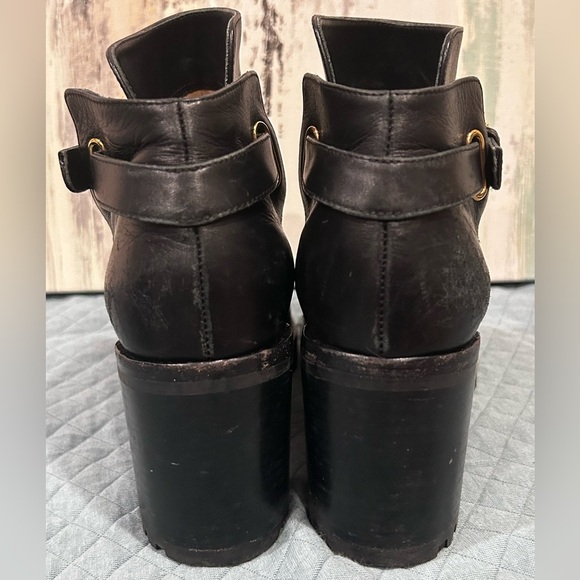 CHRISTIAN LOUBOUTIN Women’s Communa 70 Ankle Boots- Black/ Size 36.5 (US 6.5) - Picture 5 of 16